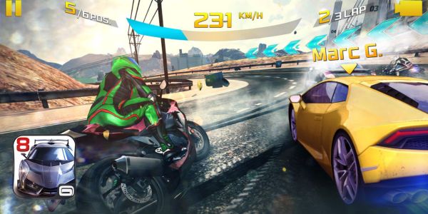 Asphalt 8 App